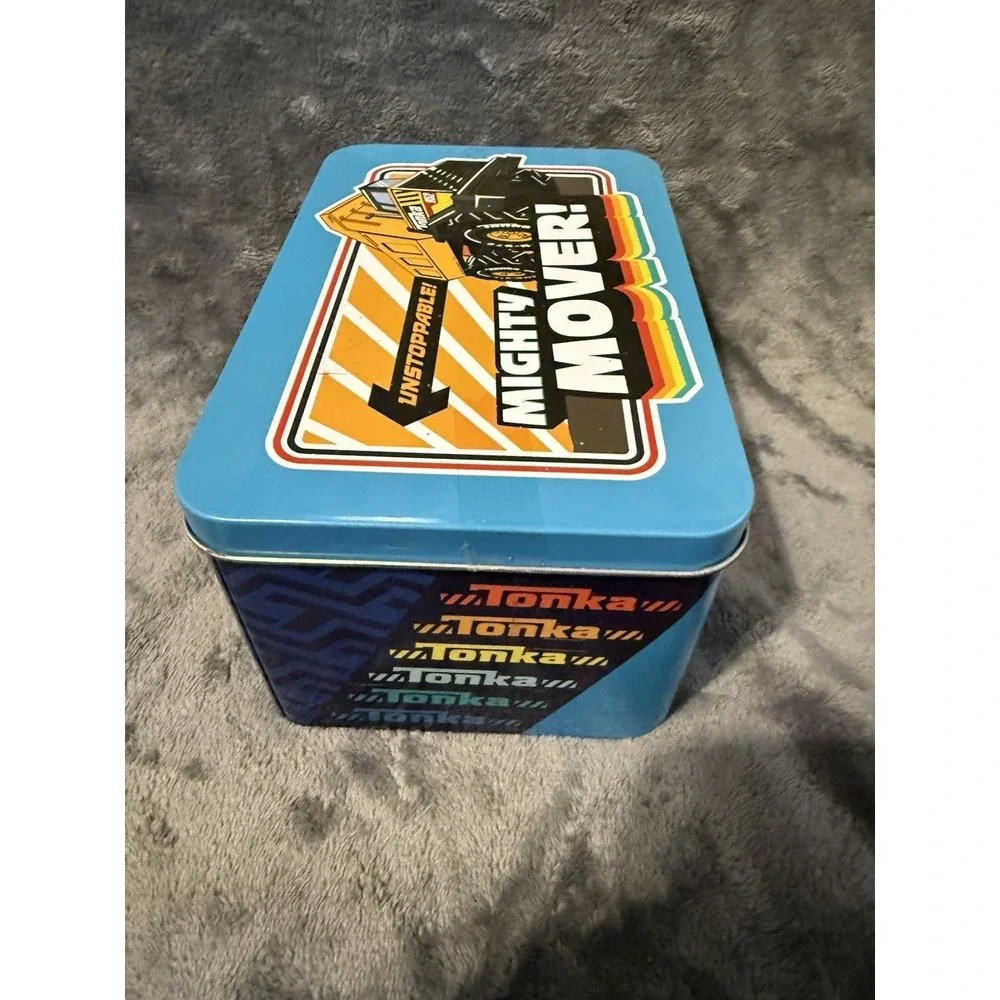 Tonka Unstoppable Mighty Mover Tin Empty‎ Collectible